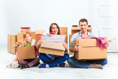 Office removals team planning a business relocation in Wallington