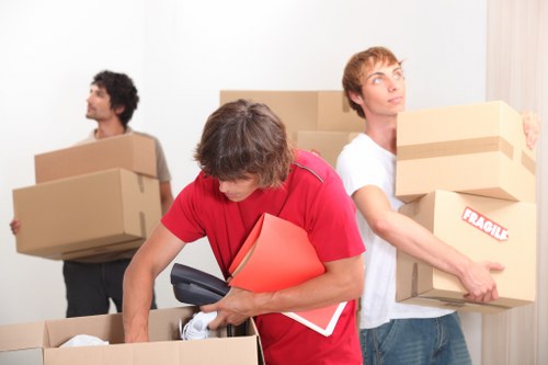 Different types of packing boxes for household and business use in Wallington