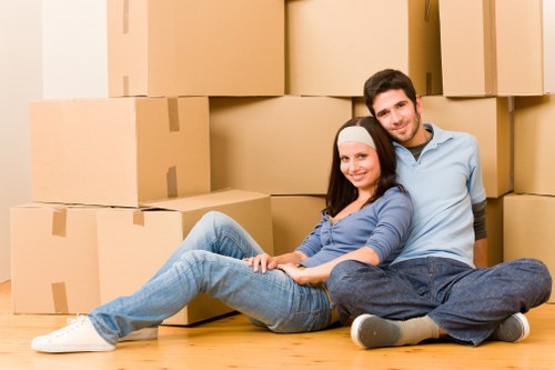 Man and van service agreement document with moving terms