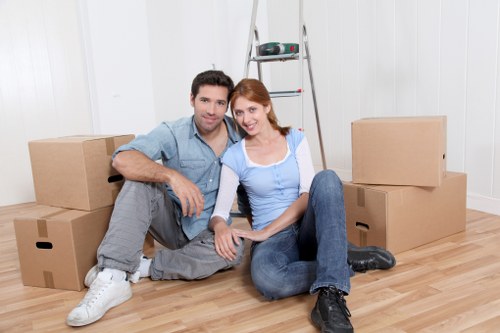 Removal van service for flats and houses in Wallington