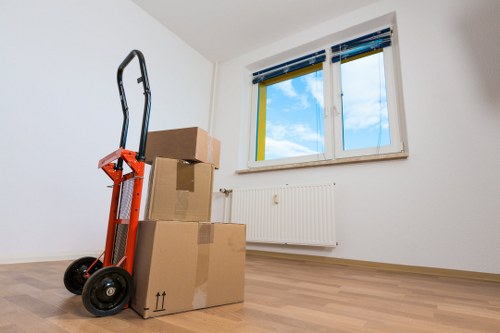 Local flat removals in Wallington with organised loading and transport