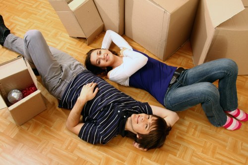 Professional movers handling same day removals in Wallington with care