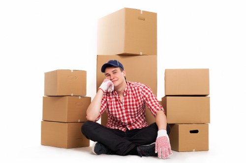 Organised office setup after a commercial relocation in Wallington